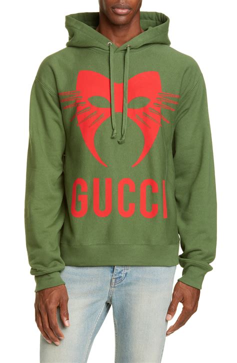 gucci pullover hoodie|gucci distressed hoodie.